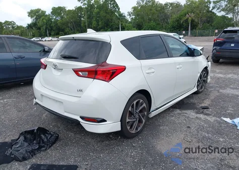 2018 Toyota Corolla Im from USA, damaged, VIN JTNKARJE1JJ565076